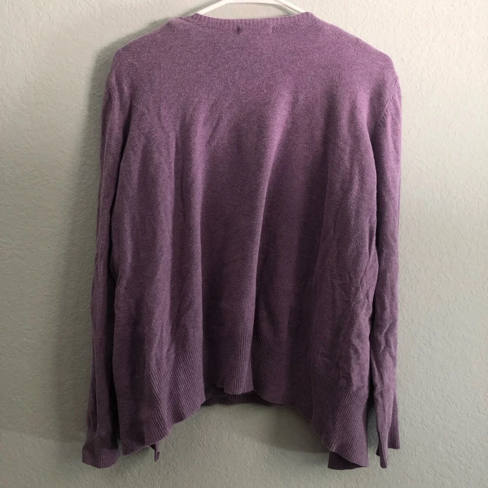 True two piece Lavender Cardigan Sweater - Picture 7 of 8